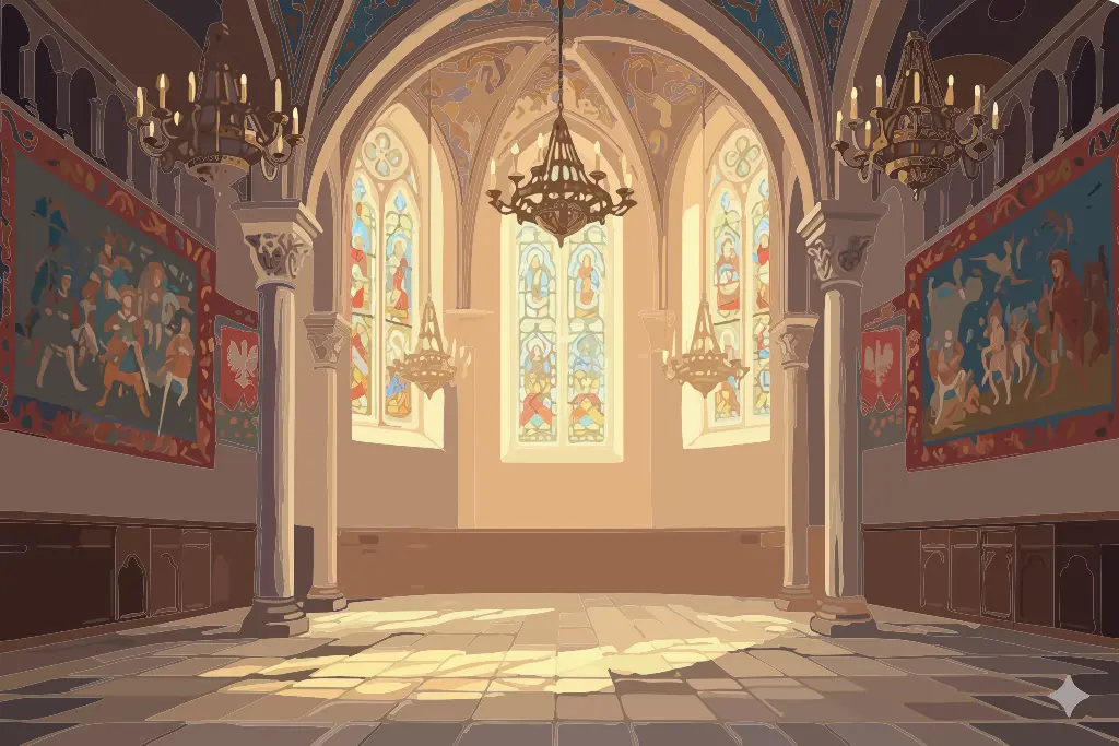 Tło średniowieczne